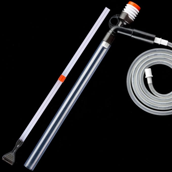 HANABASS Fish Tank Vacuum Gravel and Water Filter Siphon Kit with Easy Installation and Plastic Material for Home Aquarium Water Changes