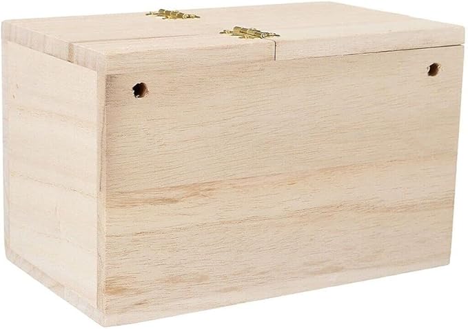 Andy's Orchids Wooden Bird Cage, Nesting Box, Hatching Nest, Parakeet Nest Breeding, Aviary Bird House, Budgie Nesting, Parrot Cage, Birdhouse