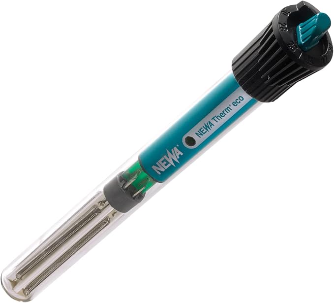 Newa Therm Eco Heater Submersible Adjustable Aquarium Heater with Suction Cup, 100 watt