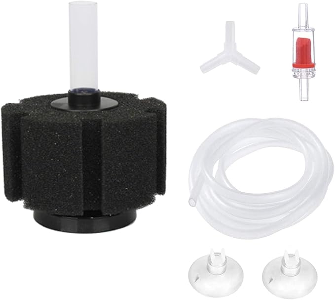 ALEGI Aquarium Bio Sponge Filter Kit for 30-60 Gallon Breeding Fry Betta Shrimp Fish Tank
