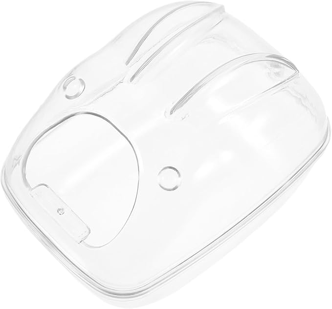 Abaodam Hamster Bath Tub Chinchilla Dust Bath Cage Accessory Hamster Box Gerbil Toilet