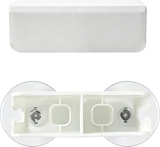 Jalove I-Shape Connectors for Dog Fence(White) Only Suitable for Jalove, Clear Acrylic Playpen Expansion Kit, 24" H/30 H Add-On Panel Buckles for Expandable Pet Play Pen Indoor