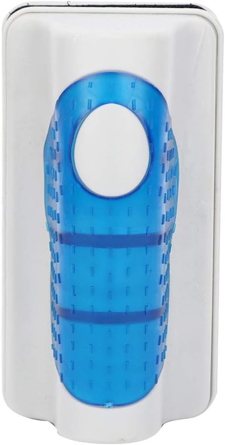 FILFEEL Aquarium Double-Sided Magnetic Glass Cleaner Brush with Non-Slip Handle, ZY-01XL Extra Large Fish Scraper for Efficient Algae Removal and Easy Maintenance, Suspended Design