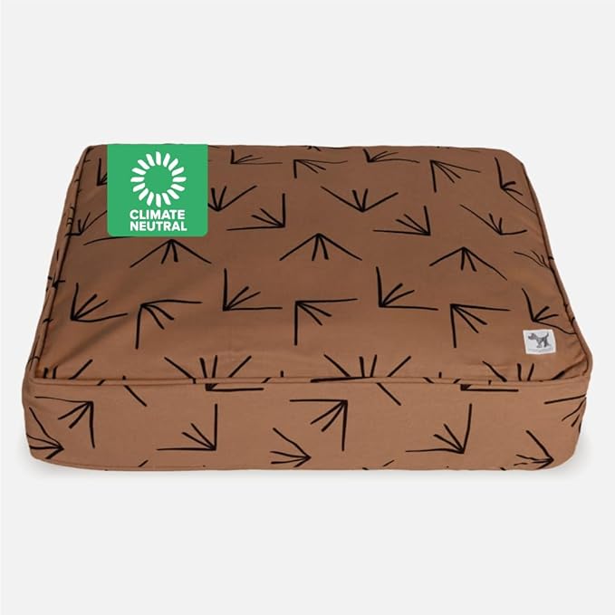 Molly Mutt Medium to Large Duvet Cover, Heat Waves, Brown with Black Accents 36"x45"x5"