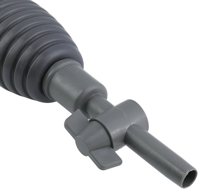 2 Sets Aquarium Siphon Water Changer, 5.6 Ft/67" Gravel Vacuum for Aquarium, Fish Tank Gravel Cleaner with Long Nozzle for Changing Water (Grey)