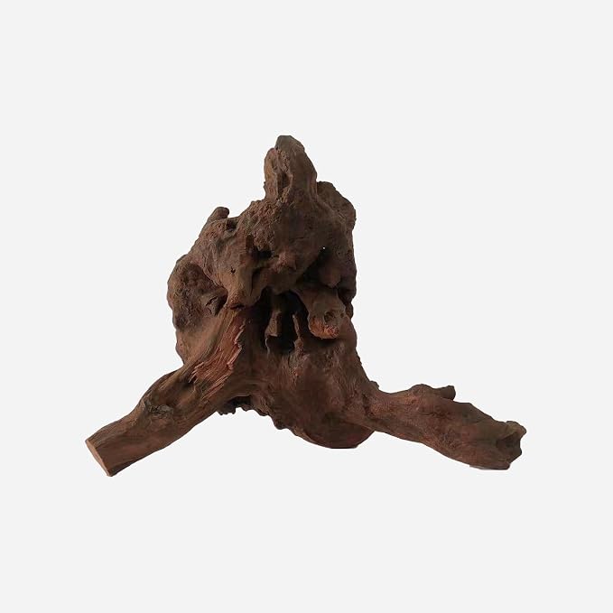Natural Driftwood for Aquarium Decor, L16.54×W9.06×H12.2 Inches Large Drift Wood Decorations for Reptile Hide, Fish Tank, Optional Shapes