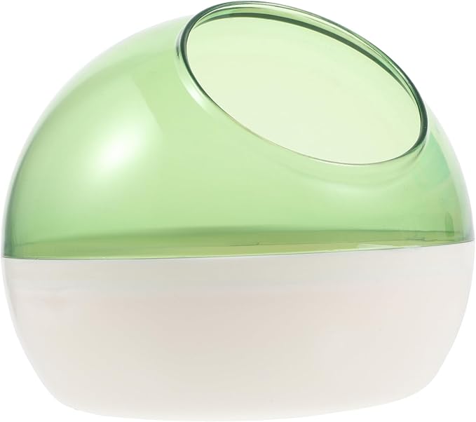 Garneck Multi-Function Hamster Bath Kit Hamster Toilet Chinchilla Dust Bath Easy to Store Transport