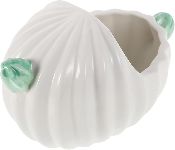 POPETPOP Pet Ceramic Bathtub for Chinchillas Hamsters Small Animal Dust Bath Bowl Hideout Bathroom Accessories