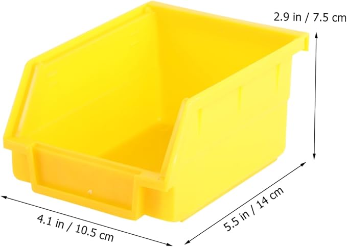 POPETPOP Hamster Sand Bathroom Large-Chinchilla Dust Bath Plastic Sand Bath Container Hamster Toilet/Bathtub/Sandbox-Random Color Size M