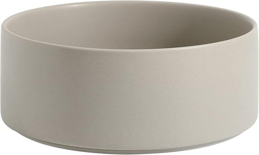 Havniva 8.3” Dog Bowl Ceramic Dog Food and Water Bowl, Durable Dog Water Bowl with Non-Slip Rubber Base Large Capacity Feeding Dishes for Large Dogs