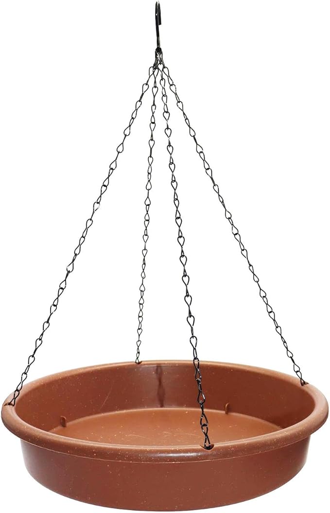 Bird Bath for Garden Hanging,Hanging Bird Bath Water Feeder,Bird Bath Outdoor for Parrot,Bird Baths for Outdoors,Birds Bath Accessories