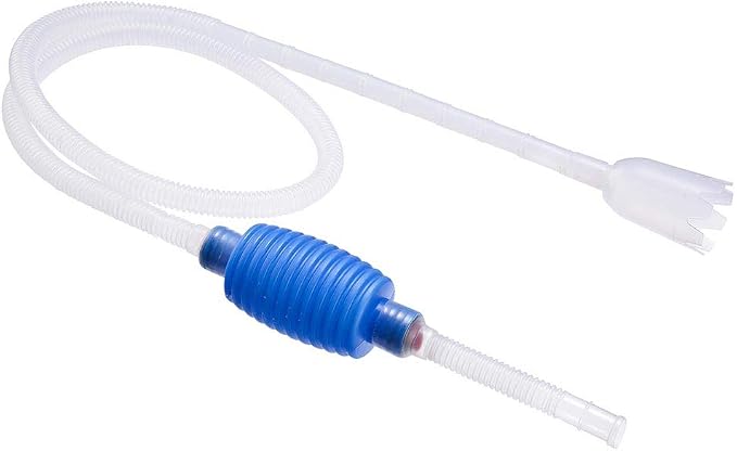 Yescom Aquarium Fish Tank Vacuum Sand Gravel Cleaner Siphon Long Nozzle | Water Changer Pump Filter
