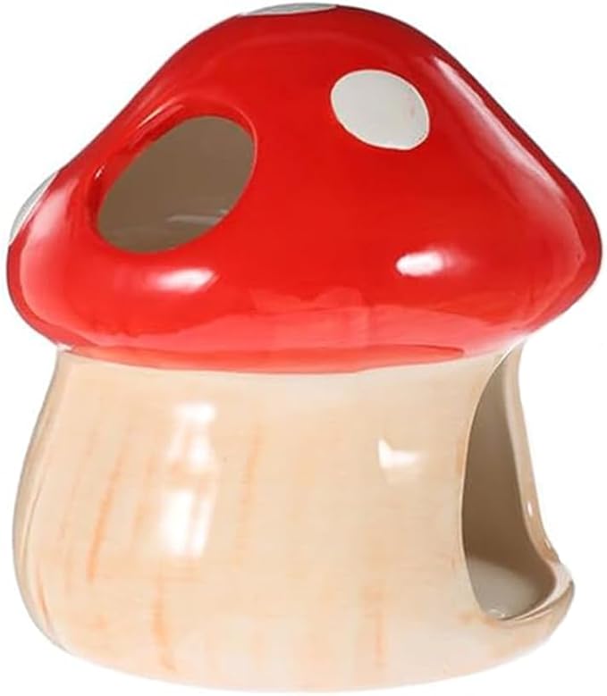 Hamster House Ceramic Hamster Hideout Gerbil Hideout Cave for Dwarf Hamsters and Small Animals