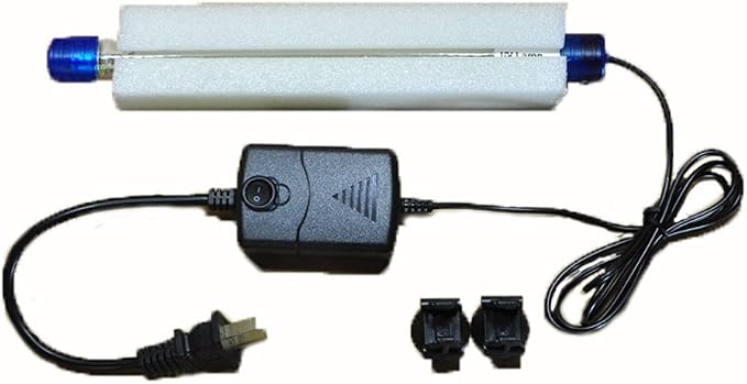 13W Aquarium Algae Clean Light for Fish Tank Water Clean Light Aquarium Green Cleaning Lamp Waterproof for Pond Water Tank Sump Swim Pool (13w 13inch)