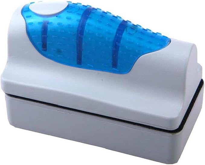 Generic New Magnetic Aquarium Fish Tank Glass Algae Scraper Cleaner Magnetic Brush Aquarium Tank Fish Aquarium Tools Floating Brush
