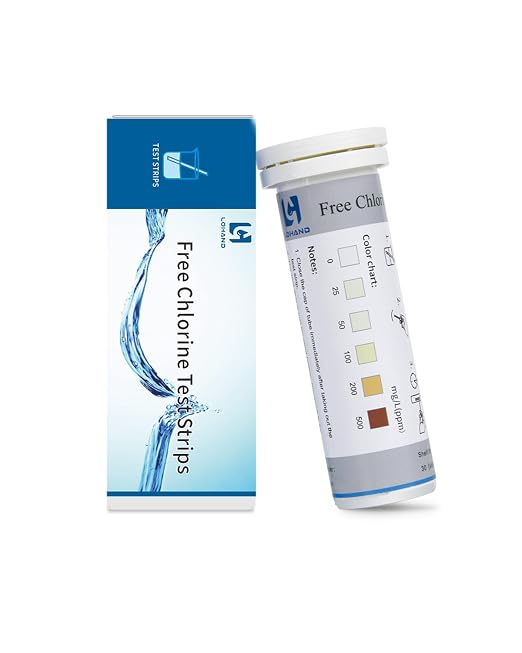 0-500 ppm Chlorine Test Strips,100 Strips, Restaurant Sanitizer Test Kit | Instant Color Readout, Bleach Test Strips for Food Service, Bars, Hotels, Kitchen Supplies, Food Trucks, Daycare, Factory