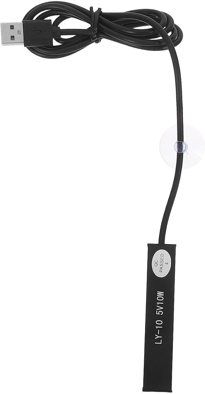 Homoyoyo Mini Aquarium Heater with Precise Temperature Regulation 10w Abs Compact Submersible Heater and Energy Efficient Design for 2-5l for Small Betta Fish Tanks and Aquatic Turtles