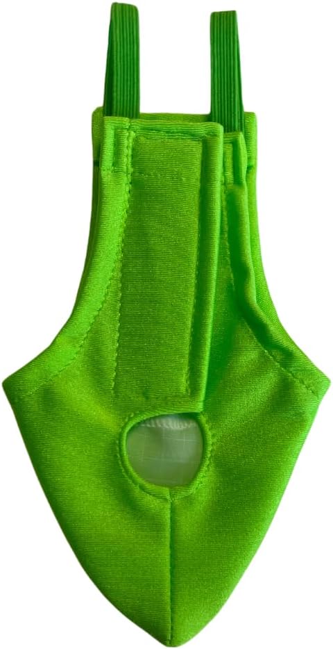 Avian Fashions FeatherWear FlightSuit X-Wide Long(11) Bird Diaper in Lime Green