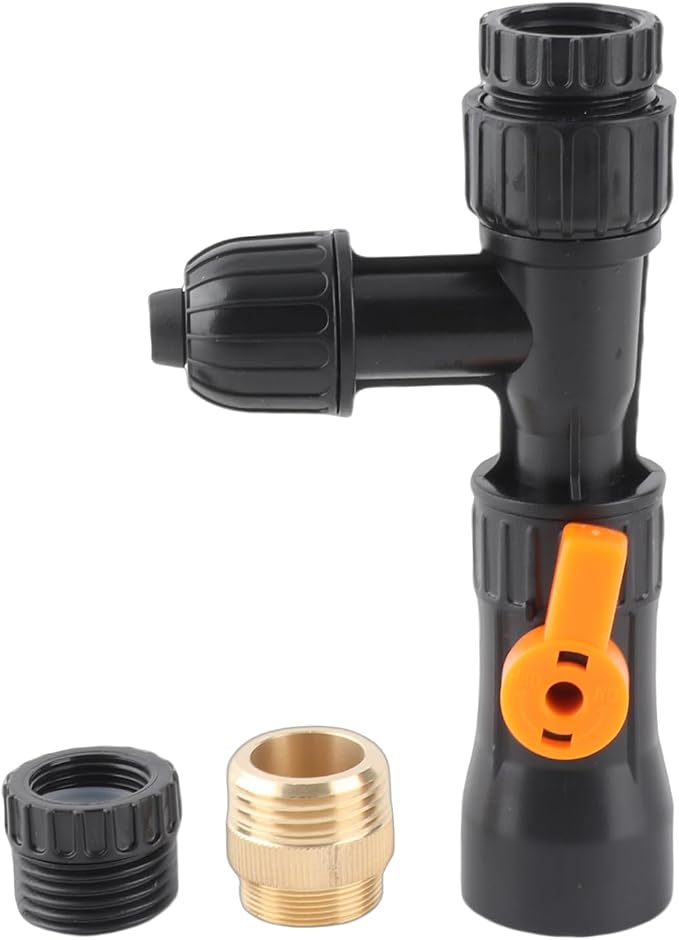 Aquarium Water Changer Fish Tank Gravel Vacuum Siphon Cleaner Kit with Faucet Adapter for Easy Water Changes and Gravel Cleaning