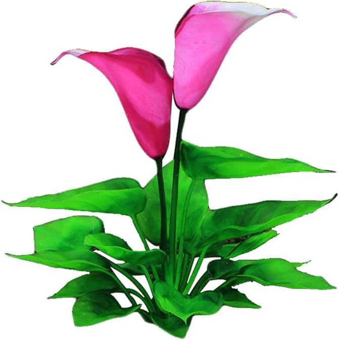 1Pc Aquarium Decoration Artificial Aquatic Plant Waterweed Craft Silk Flower Plastic
