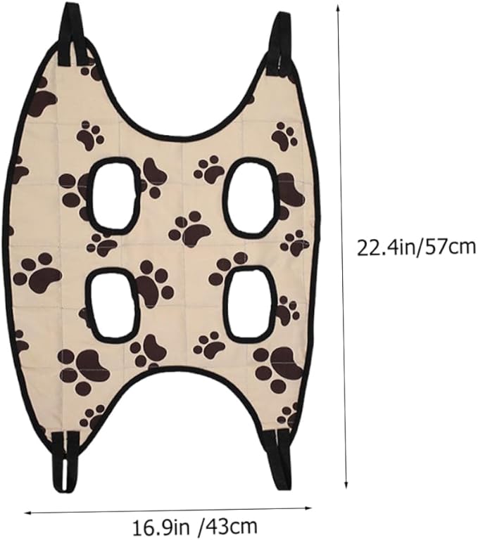 BESPORTBLE Cat Grooming Hammock Breathable Trimming Sling for Easy Nail Care Chic Design for Home Decor for Cats Dogs Reusable Pet Hanging Hammock for Grooming