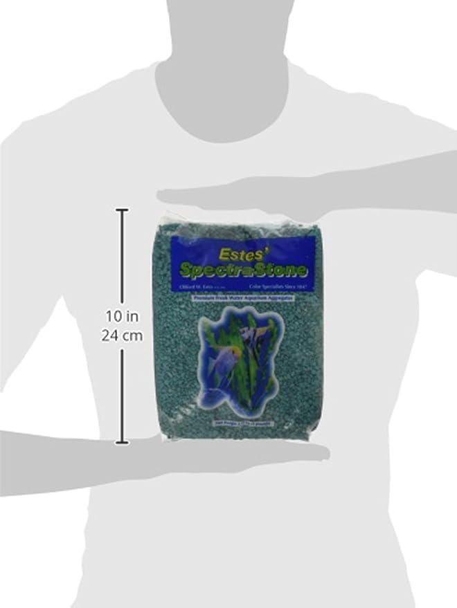 Special Turquoise Aquarium Gravel for Freshwater Aquariums, 5-Pound Bag