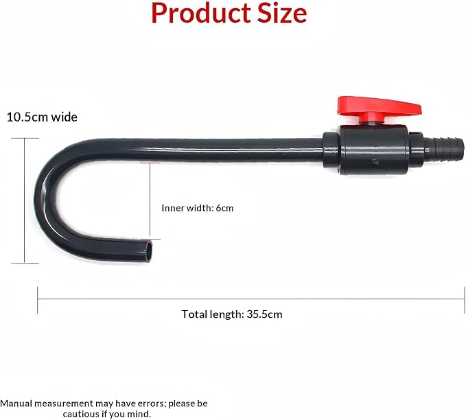 Python Hands-Free Aquarium Hook 5-55 Gallon, 14in Siphon Hose | Python aquarium hook hands-free 5-55 gal, 14in siphon hose. BPA-free, flow valve. Fits 1/2", 5/8", 3/4" garden hose.