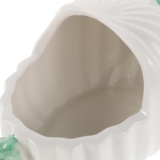 Milisten Pet Ceramic Bathtub for Chinchilla Hamster Small Animal Bath Dust Bowl Hideout Bathroom Supplies Chinchilla Bath Dust Bowl