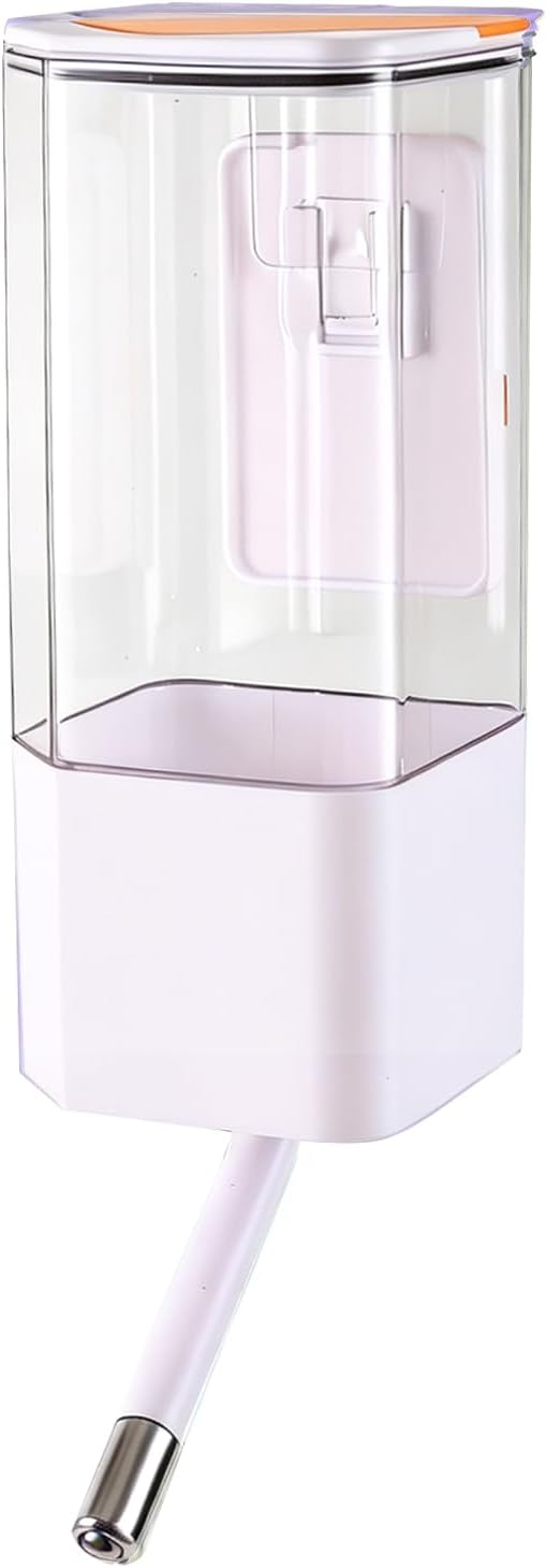 47OZ Large Capacity No-Drip Water Bottle for Small Animals, Hanging Pet Water Dispenser for Cage Crate, Leakproof Feeder for Guinea Pig, Cat, Rabbit, Ferret, Dog,Chinchilla
