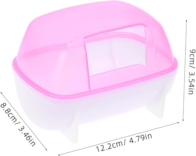 TOYANDONA 500g Chinchilla Dust Bath Sand Pet Bathing Sand Small Animal Bath House for Hamster