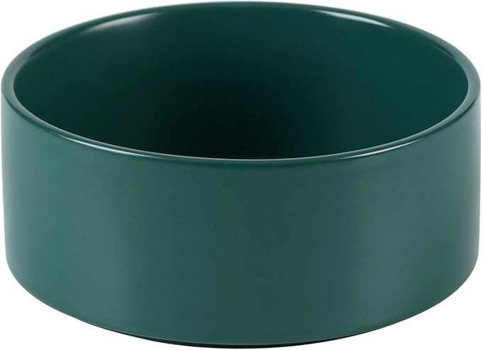 Havniva 6.1” Dog Bowl Ceramic Dog Food and Water Bowl, Durable Dog Water Bowl with Non-Slip Rubber Base Large Capacity Feeding Dishes for Small & Medium Dogs