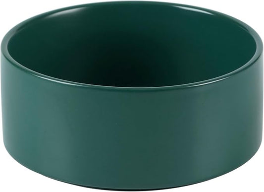 Havniva 6.1” Dog Bowl Ceramic Dog Food and Water Bowl, Durable Dog Water Bowl with Non-Slip Rubber Base Large Capacity Feeding Dishes for Small & Medium Dogs