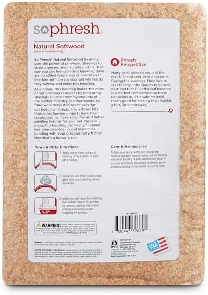 SO PHRESH by Petco Natural Softwood Small Animal Bedding 4 cu. ft.