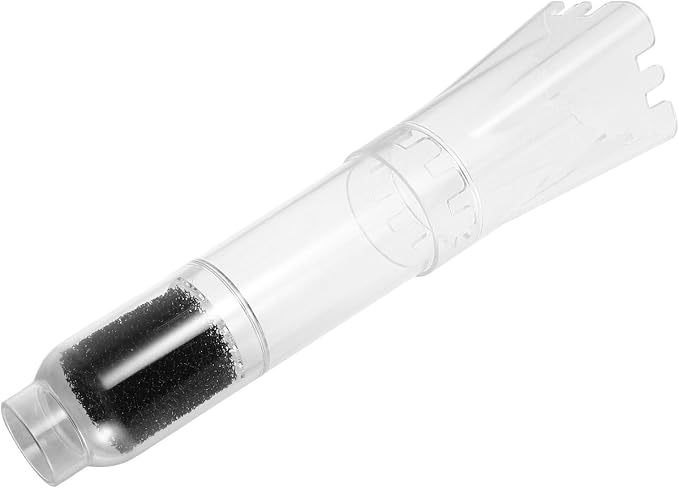 INOOMP Aquarium Sand Cleaner Tube Head Replacement Nozzle for Fish Tank Substrate Vacuum, Acrylic and Sponge Gravel Siphon Attachment for Efficient Tank Bottom Cleaning and Weekly