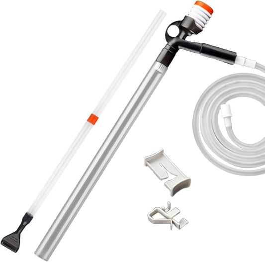 Gravel Vacuum for Aquarium, Aquarium Cleaner, Fish Tank Gravel Cleaner, Aquarium Water Changer, Aquarium Vacuum Cleaner, Gravel Cleaner for Fish Tanks, Fish Tank Water Changer, Siphon Vacuum F