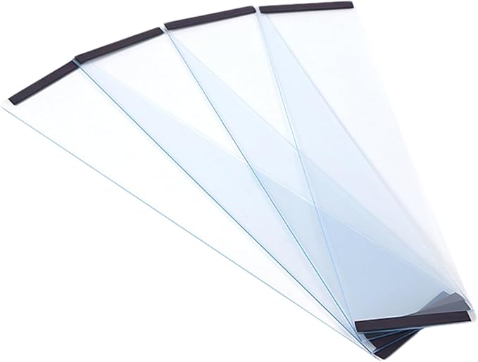 Bird Cage Seed Catcher Guard 4Pcs Anti-Scatter Mess-Free Transparent PVC for Parrot Parakeet