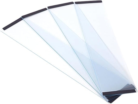 Bird Cage Seed Catcher Guard 4Pcs Anti-Scatter Mess-Free Transparent PVC for Parrot Parakeet