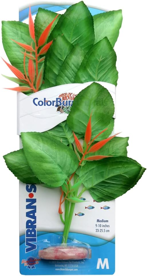ColorBurstFlorals Marshwood Medium Silk Aquarium Plant