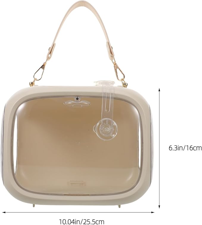 HEMOTON Portable Bird Carrier Bag for Small Birds and Parrots Lightweight Breathable Travel Cage with Handle for Outdoor and Travel Use