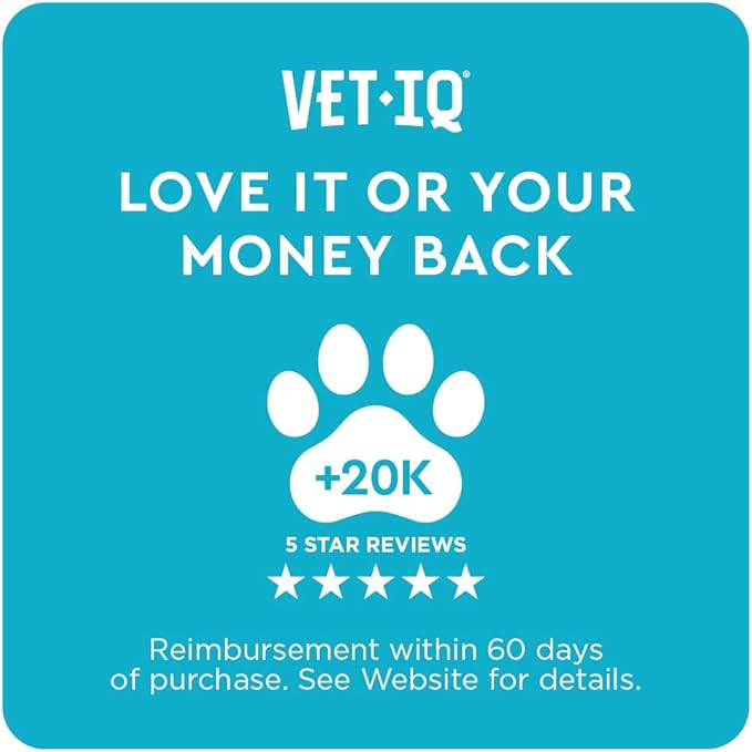 VetIQ Hairball Treatment for Cats, Hairball Remedy Crunchy and Creamy Cat Treats for Furball Control and Relief, Chicken Flavor, 3.7oz