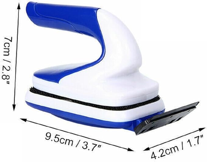 Magnetic Fish Tank Scraper Cleaning Brush Scraper Fish Bowl Magnet Brush