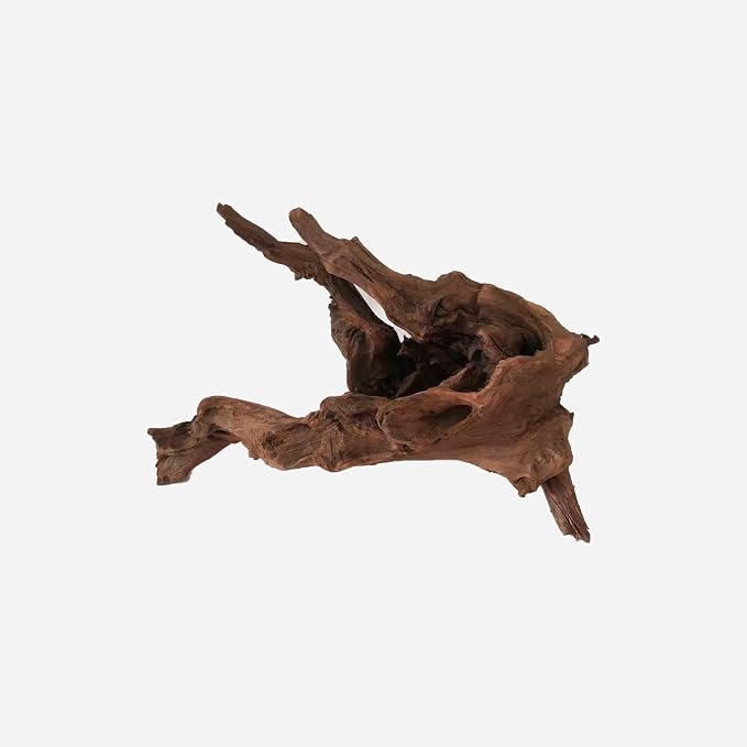 Natural Driftwood for Aquarium Decor, L16.93×W9.84×H10.63 Inches Large Drift Wood Decorations for Reptile Hide, Fish Tank, Optional Shapes