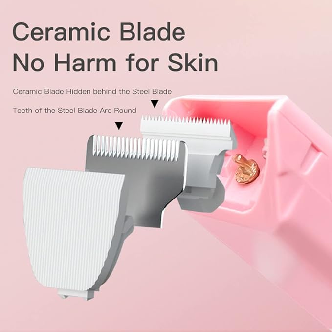 Replacement for Pet Clippers,3 Packs Replacement Blades for Waterproof Cordless Grooming Kits,3 PCs of Replacement Blades for Dog Shavers TB006