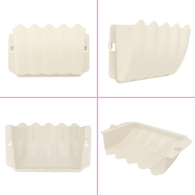 Hypeety Rabbit Hay Feeder - Automatic Plastic Cage Accessory for Guinea Pigs, Chinchillas, and Small Animals