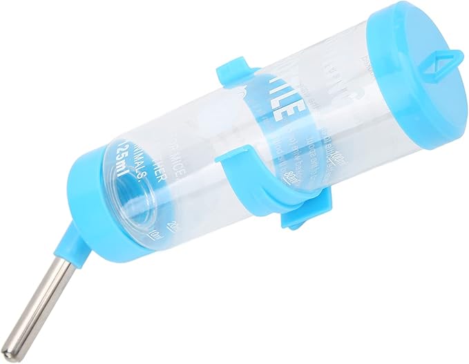 HEEPDD Small Animal Water Bottle, Automatic No Drip Dispenser for Hamster, Gerbil, Rat, Chinchilla, Guinea Pig, Rabbit
