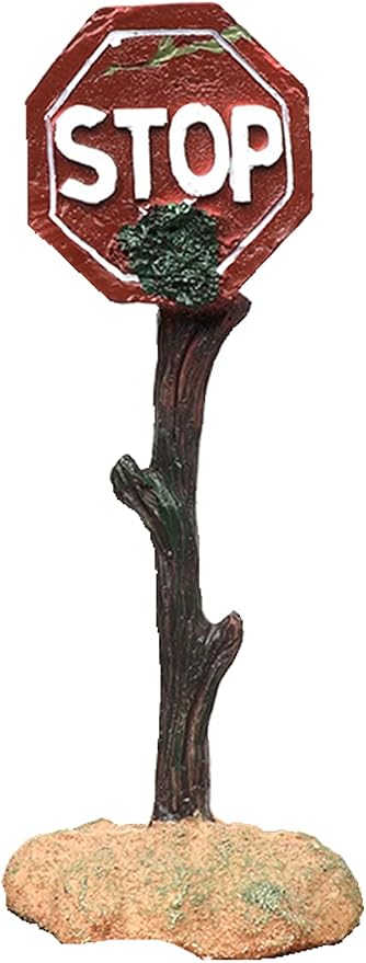 Ulalaza Aquarium Decorations Landscaping Tree Stump Hole Rock Cave Hideouts Stone Fish Tank Resin Driftwood Painted with Realistic Details Over House Supplies Castle Accessories