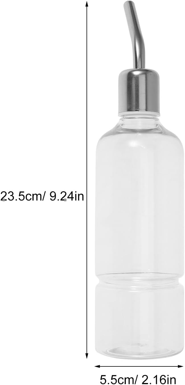 Angoily Pet Cage Water Bottle 2.7oz No Drip Automatic Hanging Feeder Small Animal Waterer for Rabbit Guinea Pig Hamster Ferret Bunny Rat Chinchilla Hedgehog