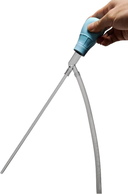 DODO Aqua mini Aquarium Exchanger，Fish Tank Cleaning and Aquarium Water Exchanger siphoning. Ideal for Cleaning Small Fish Tanks and Sucking Away Dirt from the Bottom of the Tank.