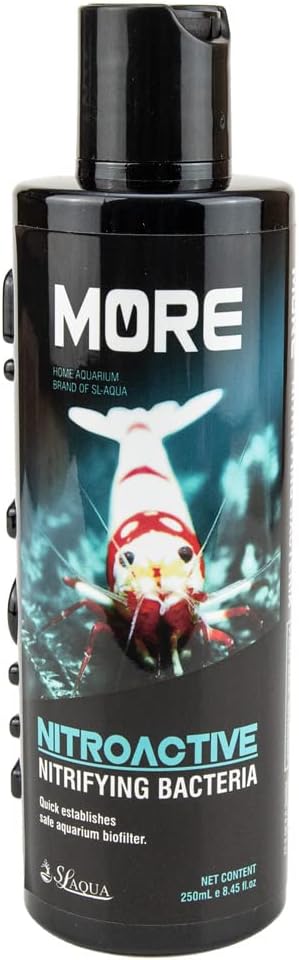 SL-Aqua Black More Nitroactive Nitrifying Bacteria for Freshwater Bee Shrimp (250mL)