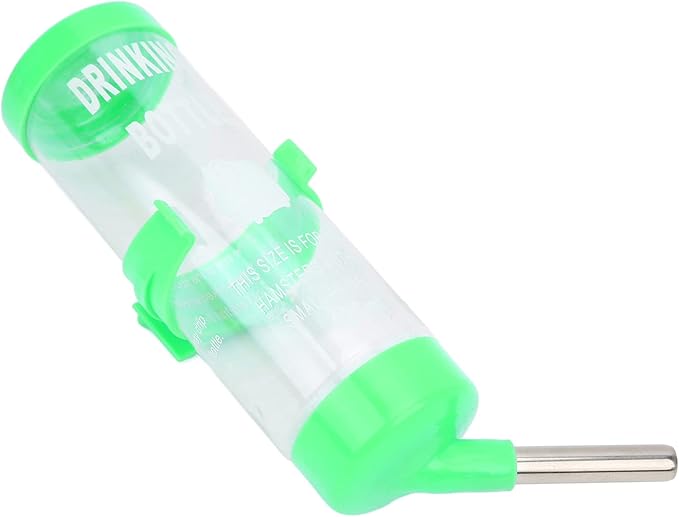 HEEPDD Small Animal Water Bottle, Automatic No Drip Dispenser for Hamster, Gerbil, Rat, Chinchilla, Guinea Pig, Rabbit